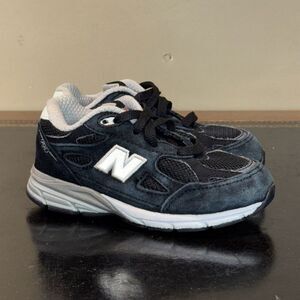New Balance 990V Black Grey IC990BS3 Toddler Td Size 9C